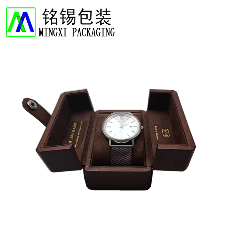 Double leather watch box & Travel watch box