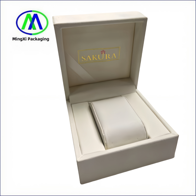 Wholesale Women Watch Boxes Customized Velvet Box with Watch Pillow