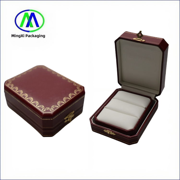 Luxury Jewelry Gift Box Wholesale Jewellery Boxes for Couple Rings Packaging
