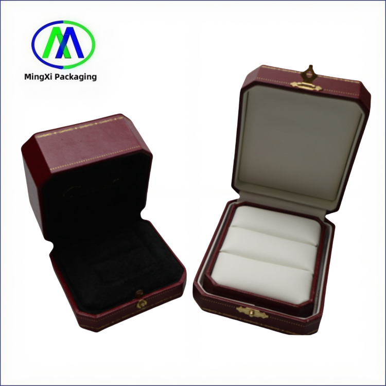 Luxury Jewelry Gift Box Wholesale Jewellery Boxes for Couple Rings Packaging